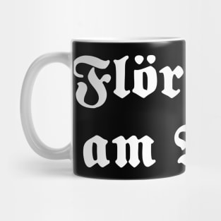 Flörsheim am Main written with gothic font Mug